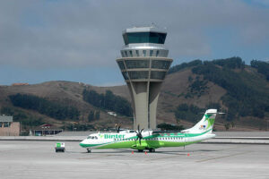 Puerta cortafuegos en Aeropuerto Tenerife Norte